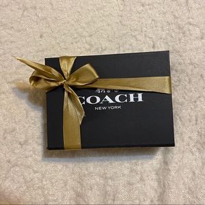 Coach men’s double billfold wallet